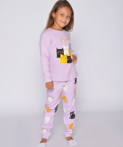 Pijama qizlar uchun (x130 ta)